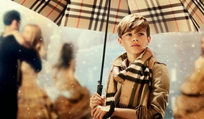 Romeo Beckham for Burberry